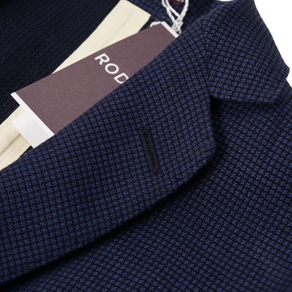Roda Houndstooth Cotton-Linen Sport Coat - Image 4
