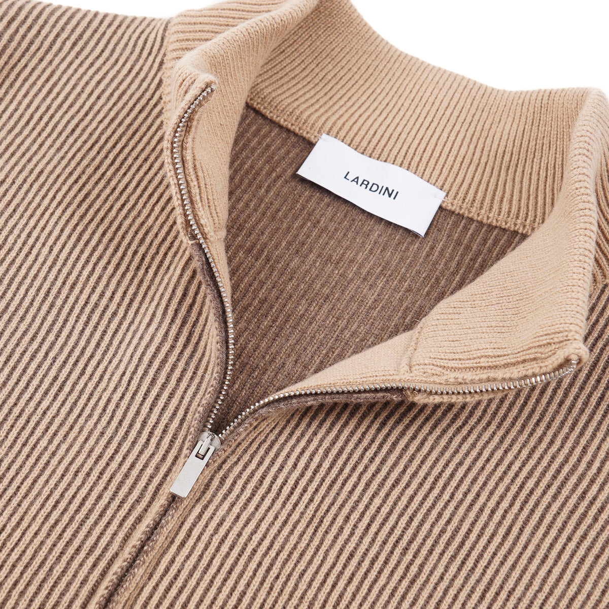 Lardini Full-Zip Wool-Cashmere Sweater - Image 5