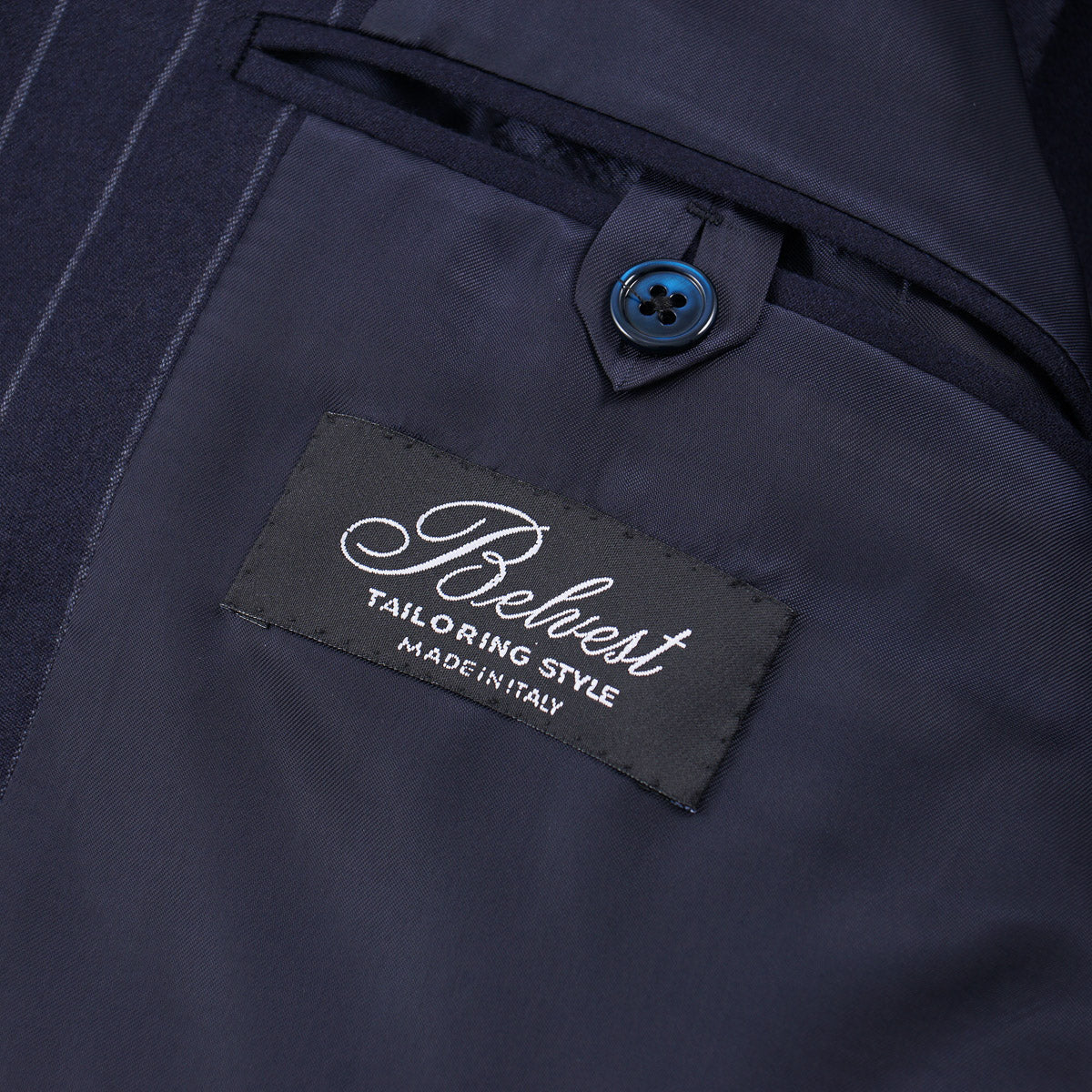 Belvest Tailored-Fit Wool Suit - Image 9