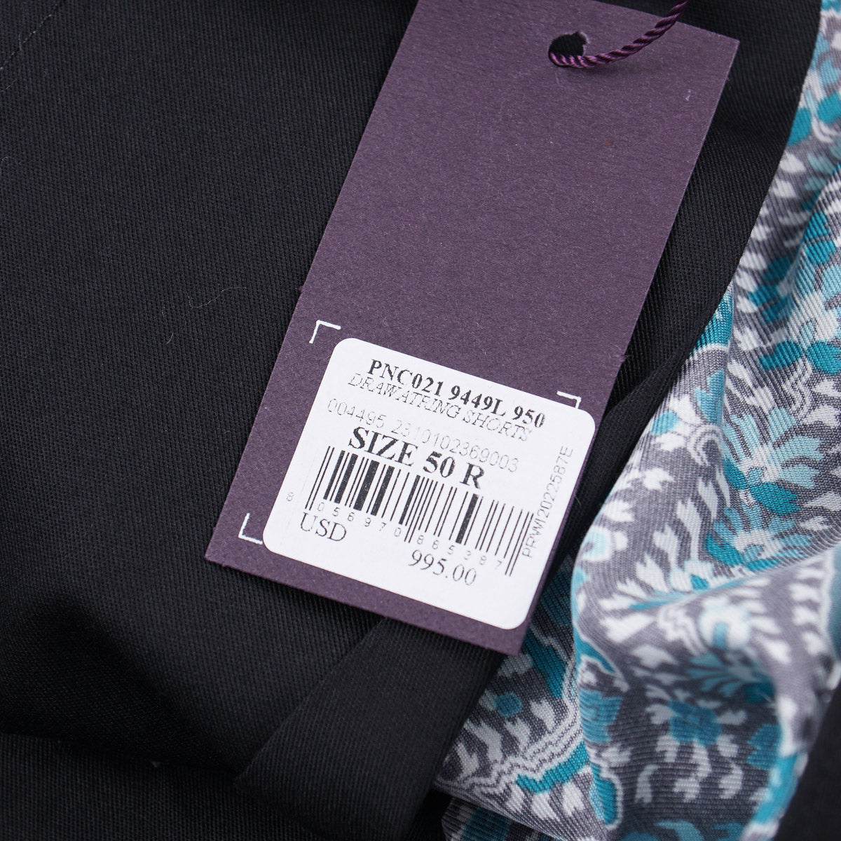 Isaia Printed Silk Drawstring Shorts - Image 8