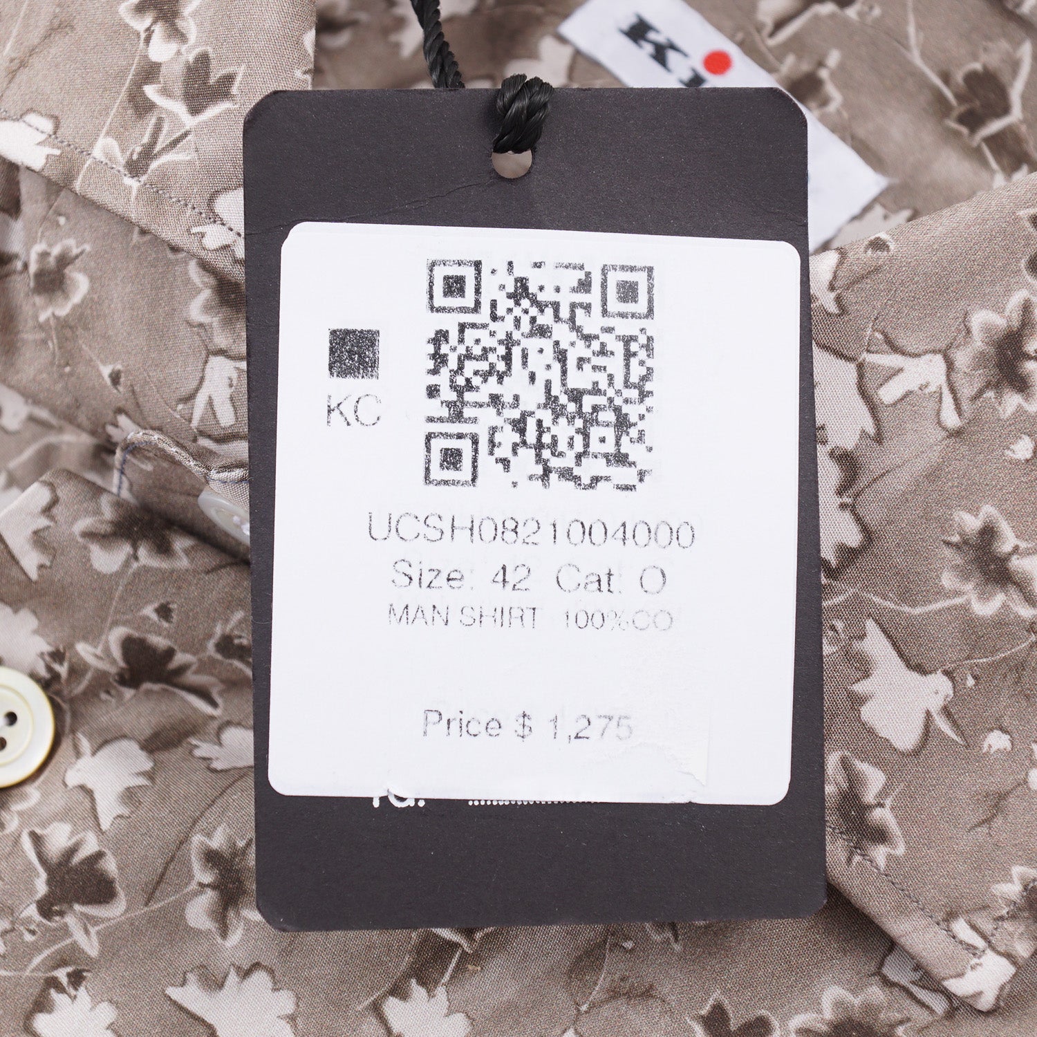 Kiton Slim-Fit Floral Print Shirt - Image 6