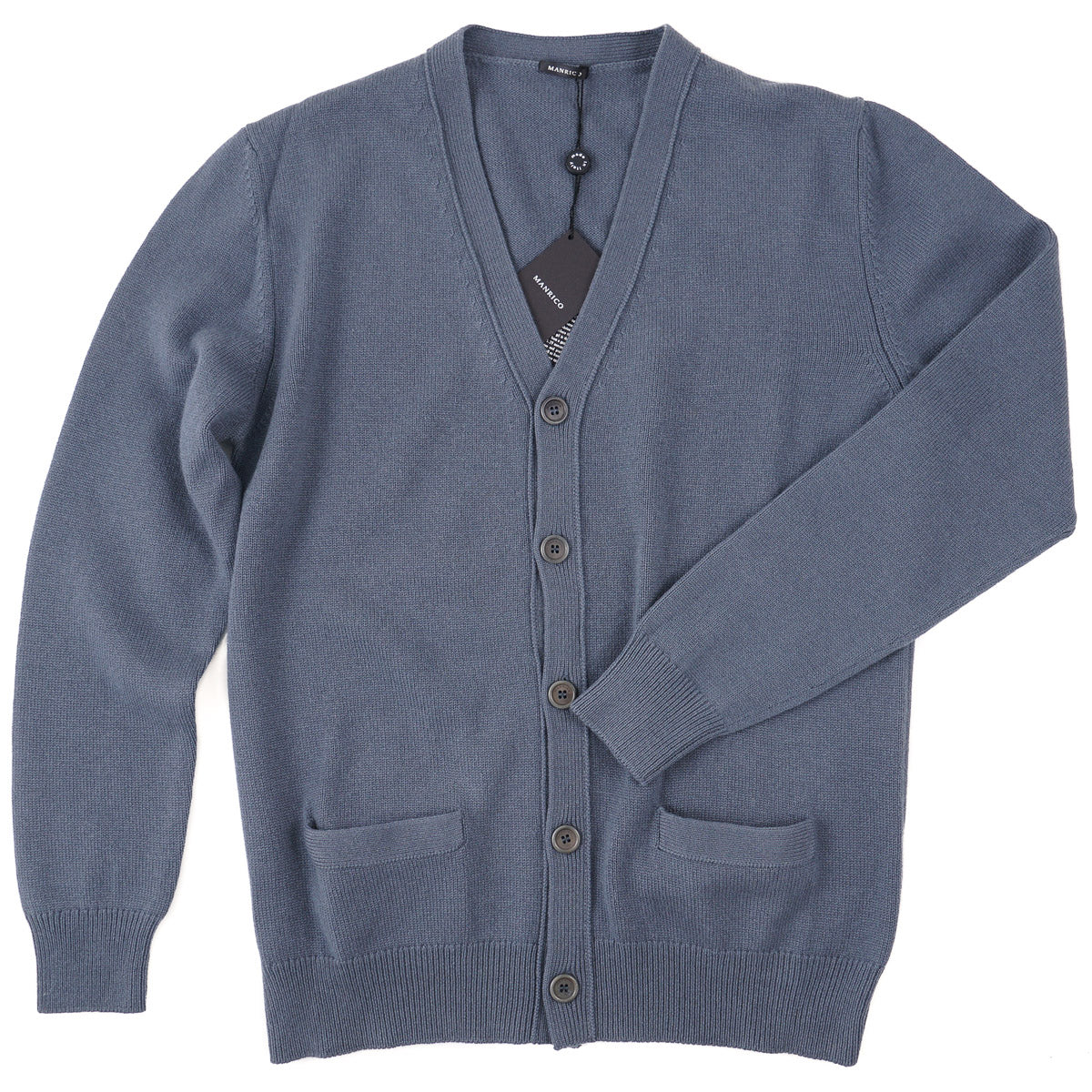 Manrico Classic-Fit Cashmere Cardigan Sweater - Image 3